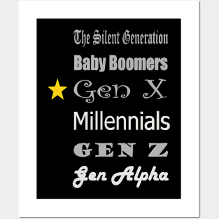 Gen X Posters and Art